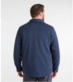 Men's Bean's Sweater Fleece Shirt Jac