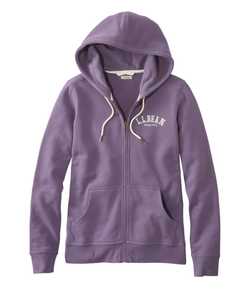 Women's L.L.Bean 1912 Sweatshirt, FullZip Hooded Logo Sweatshirts & Fleece at L.L.Bean