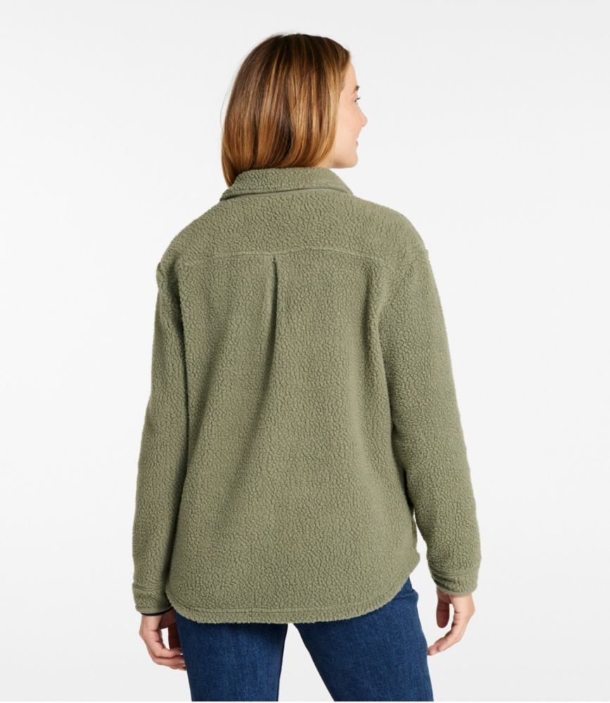 Women's Cozy Cottage Fleece, Shirt, Classic Navy, small image number 3