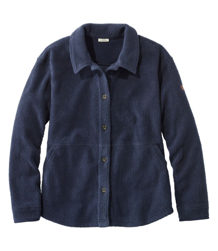 Women's Cozy Cottage Fleece, Shirt, Classic Navy, small image number 1