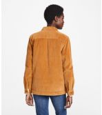 Women's Comfort Corduroy Relaxed Shirt, Lined