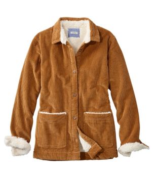 Women's Comfort Corduroy Relaxed Shirt, Lined