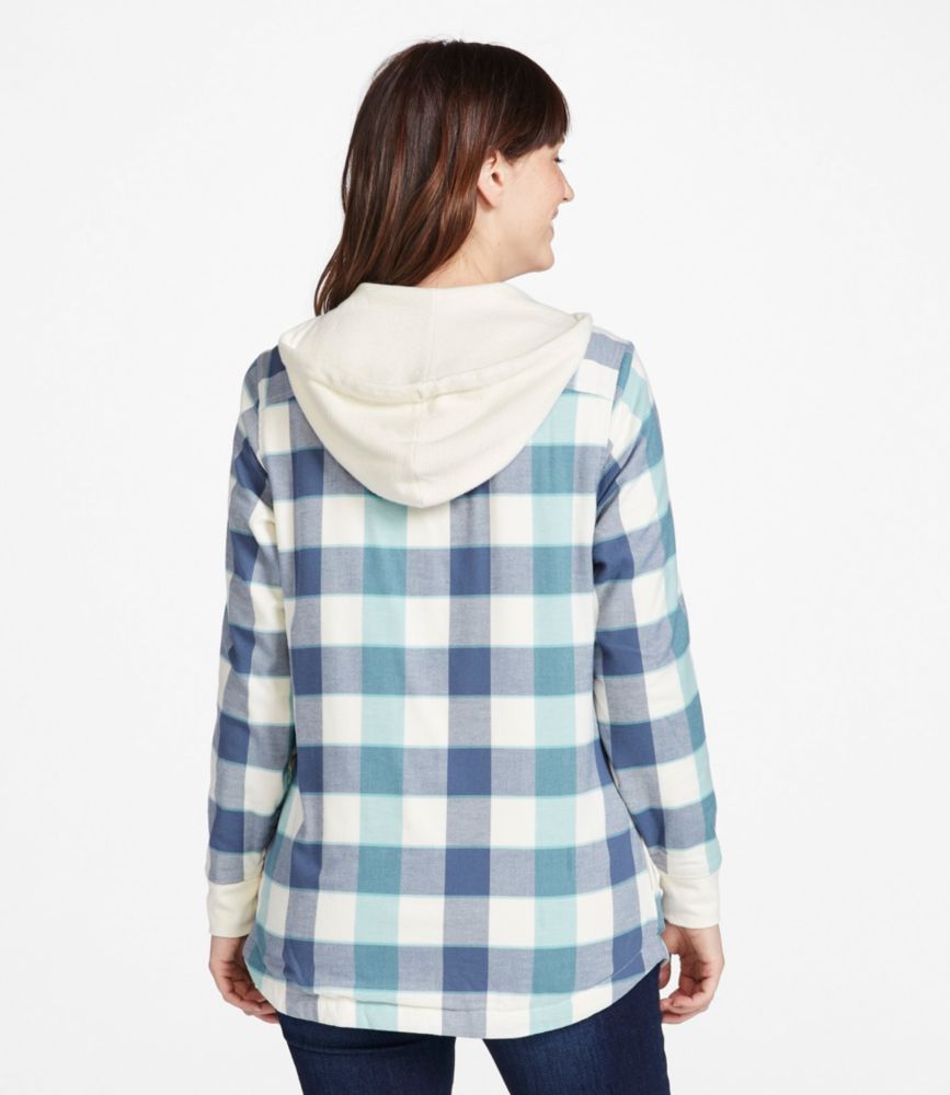 ll bean womens lined flannel shirt