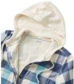 Women's BeanFlex All-Season Flannel Shirt, Lined Hoodie