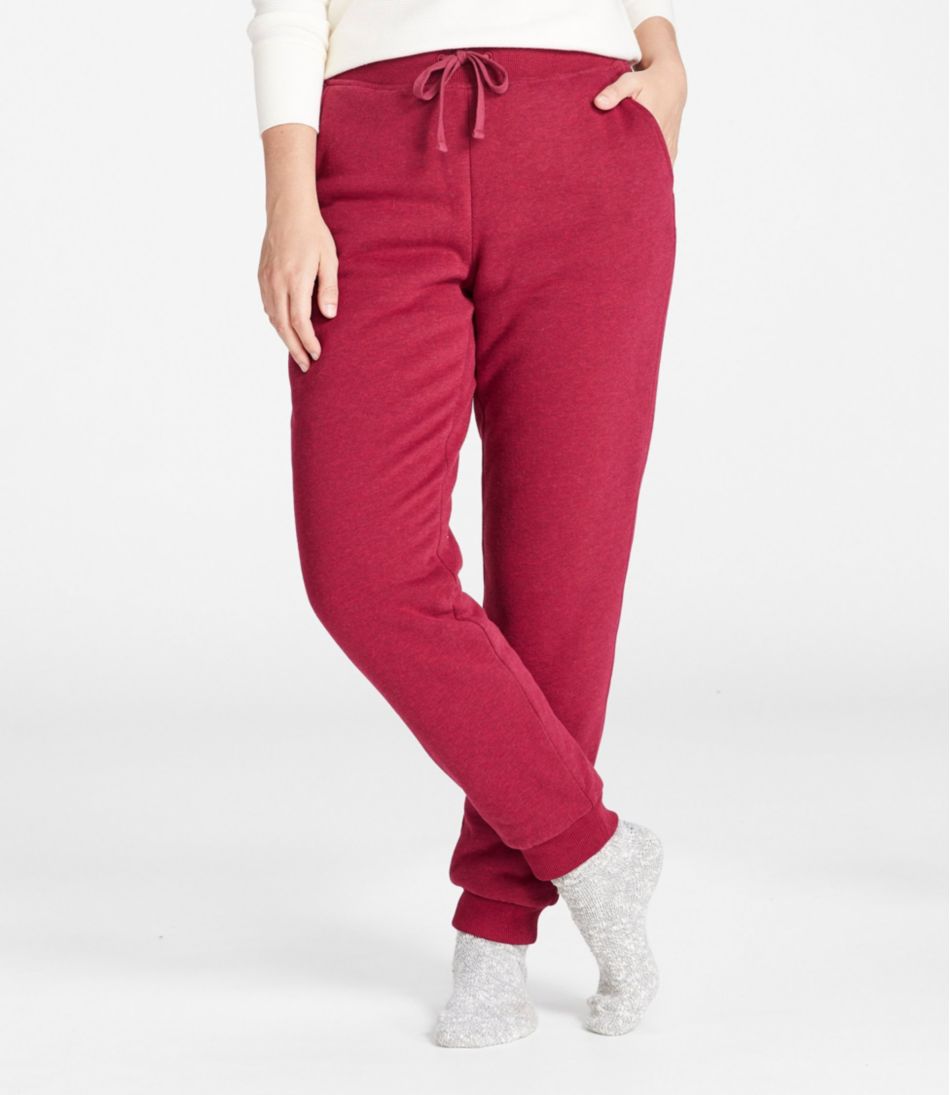 NWT Colsie Fleece Lounge Jogger Pants Small Red