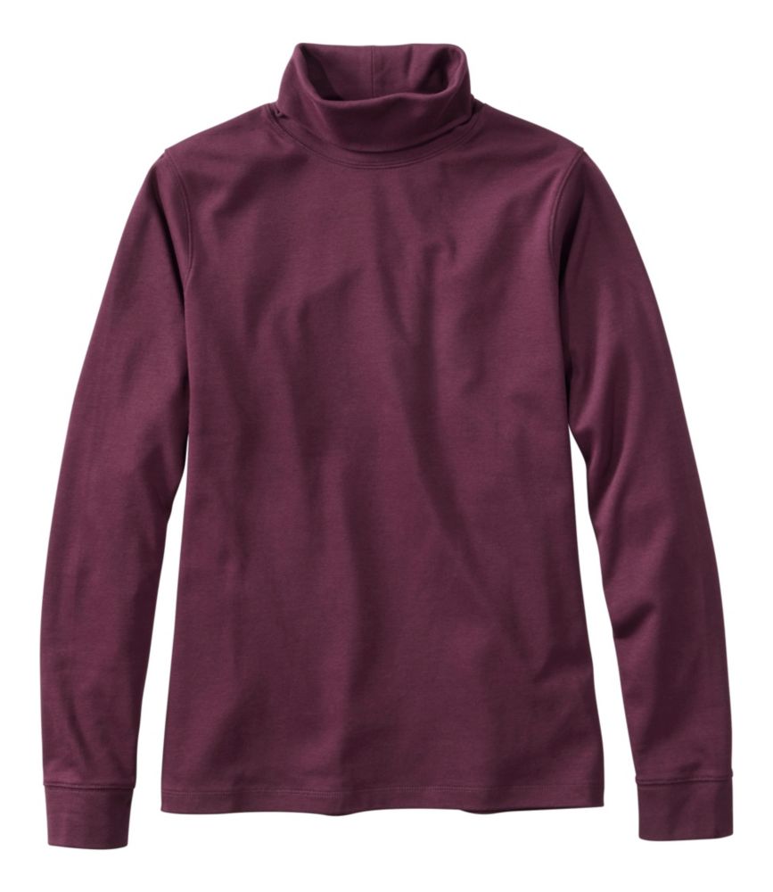 Women's L.L.Bean Interlock Turtleneck, Long-Sleeve