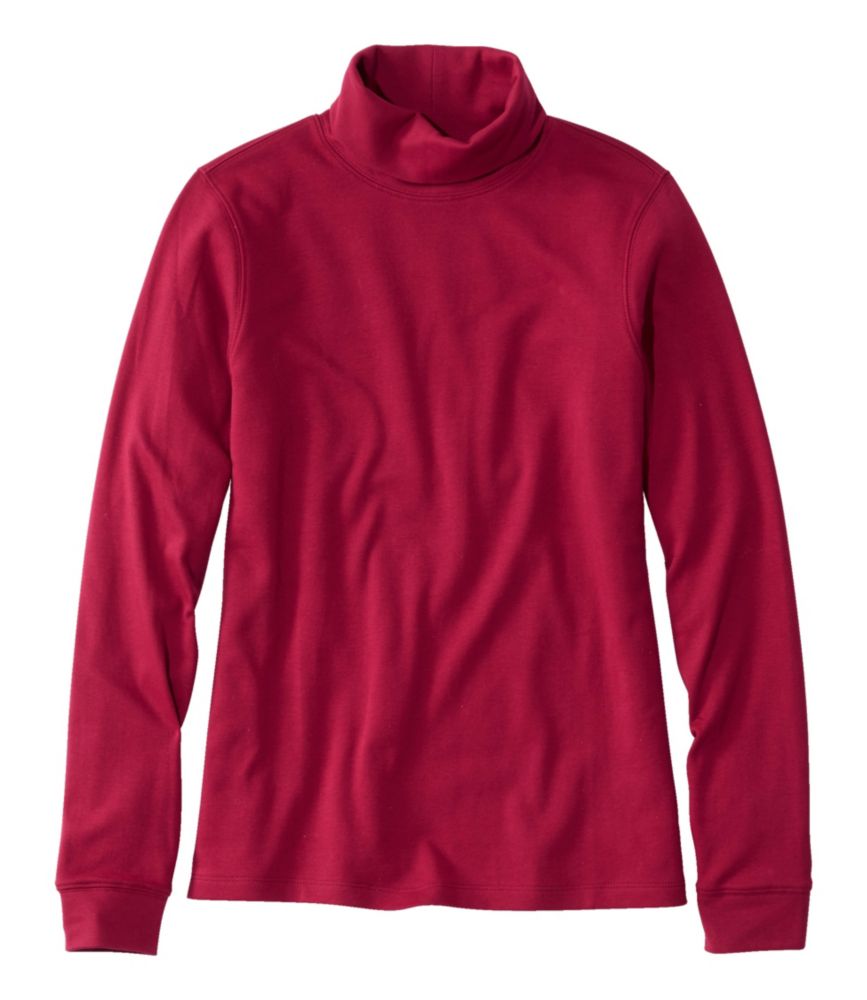 Women's L.L.Bean Interlock Turtleneck, Long-Sleeve