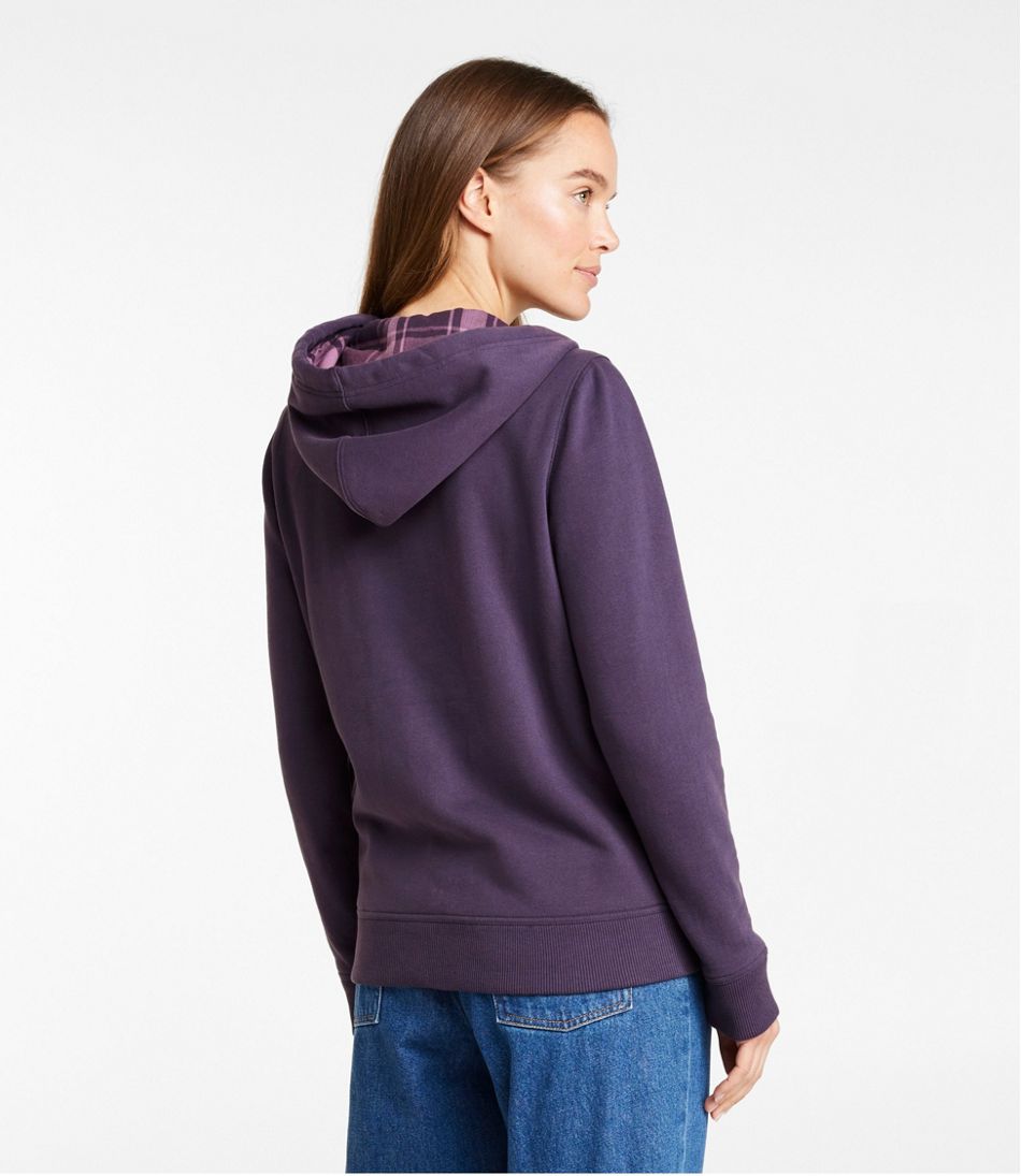 Women's L.L.Bean 1912 Sweatshirt, Flannel-Lined Hoodie Women's L.L.Bean 1912 Sweatshirt, Flannel-Lined Hoodie