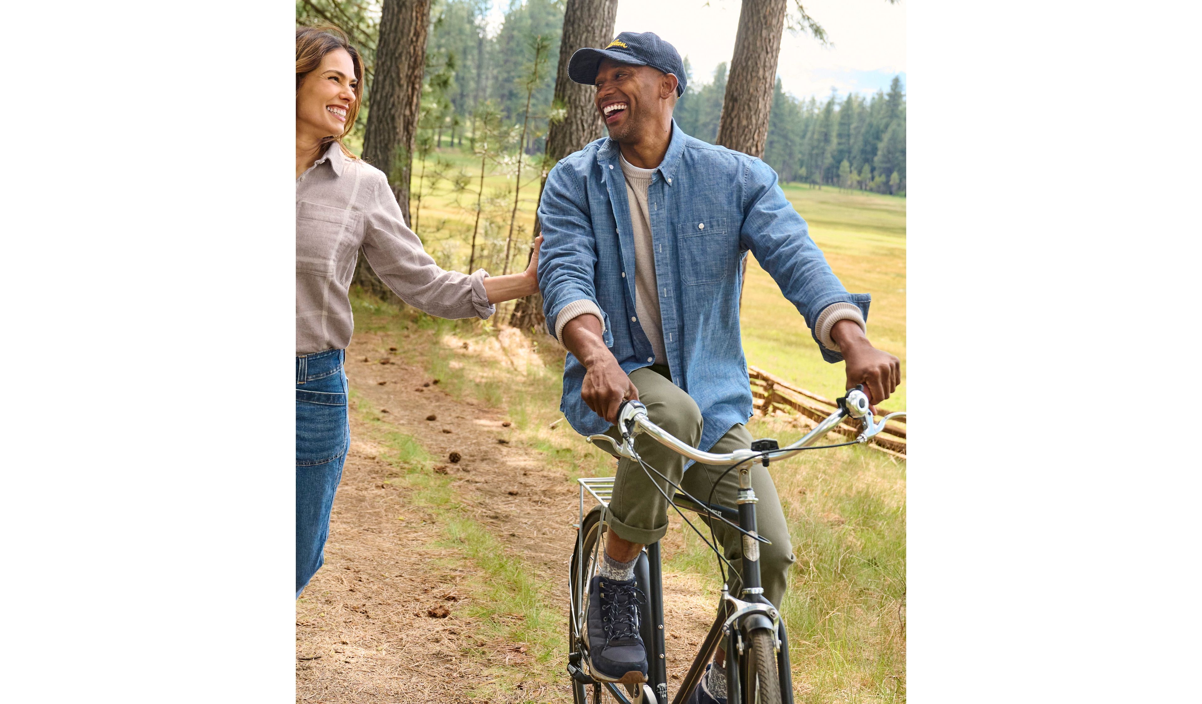Men's Comfort Stretch® Chambray Shirt, Traditional Fit, Long-Sleeve