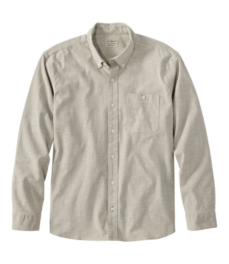 Men's Comfort Stretch Chambray Shirt