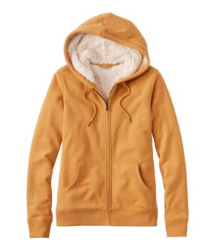 Women's L.L.Bean 1912 Sweatshirt, Sherpa-Lined Hoodie