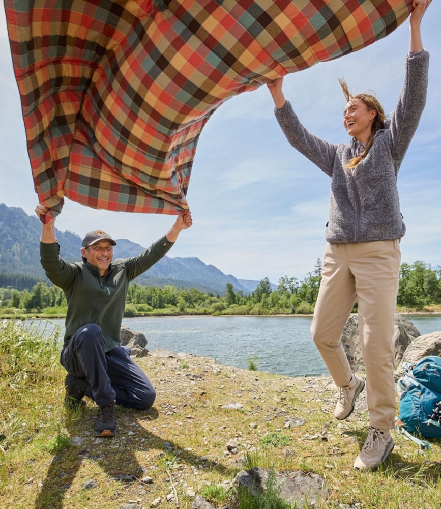 L.L.Bean Flannel Camp Blanket