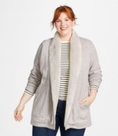 Women's L.L.Bean 1912 Sweatshirt, Sherpa-Lined Cardigan