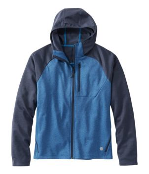 Men's Mountain Fleece Full-Zip Hoodie, Colorblock