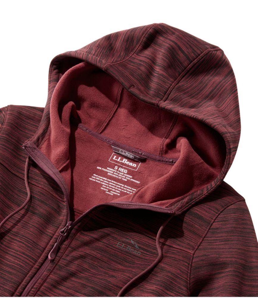 Women's PrimaLoft ThermaStretch Fleece, Full-Zip Hoodie, , small image number 4