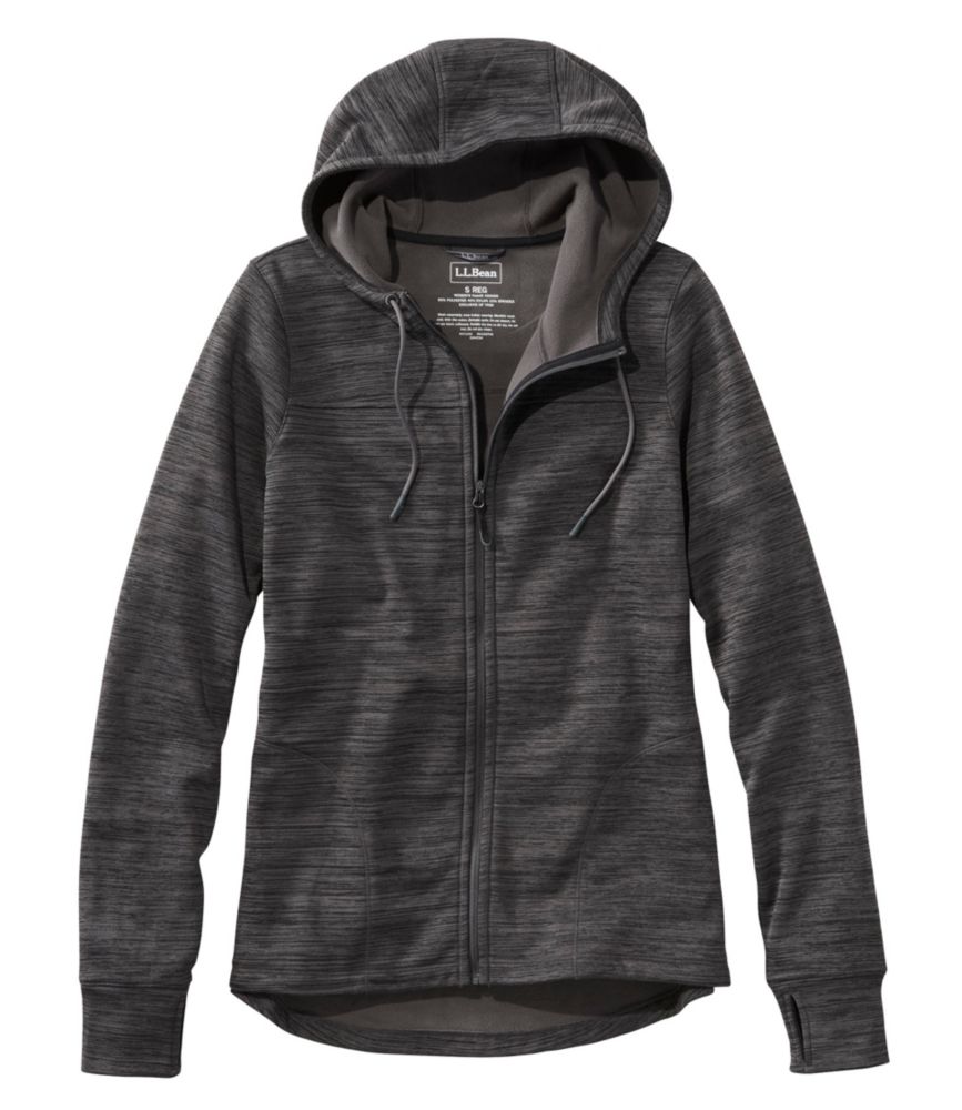 Women's PrimaLoft ThermaStretch Fleece, Full-Zip Hoodie