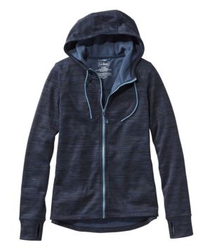 Women's PrimaLoft ThermaStretch Fleece, Full-Zip Hoodie