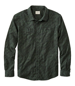 Men's Wicked Soft Flannel Shirt, Print, Slightly Fitted Untucked Fit
