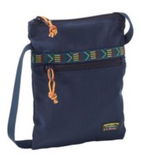 Boat and Tote, Zip-Top with Pocket Natural/Blue, Canvas/Rubber/Nylon | L.L.Bean