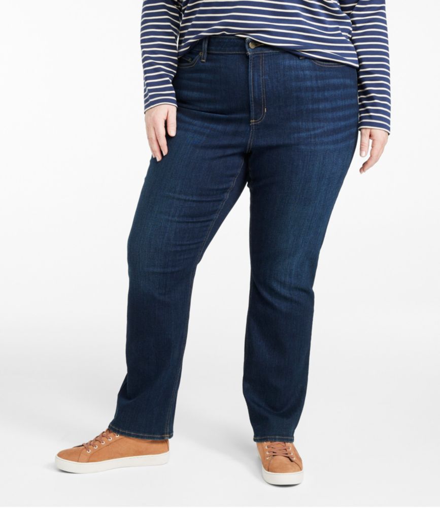 Women's BeanFlex® Jeans, Mid-Rise Straight-Leg