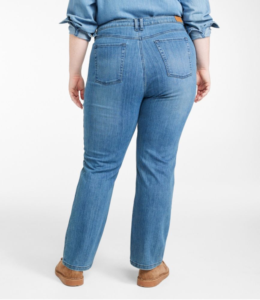 Women's BeanFlex® Jeans, Mid-Rise Straight-Leg