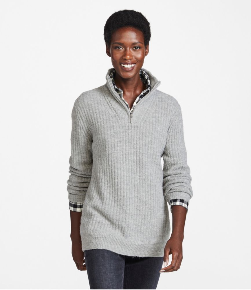 Women's Cozy Cloud Sweater, Quarter-Zip