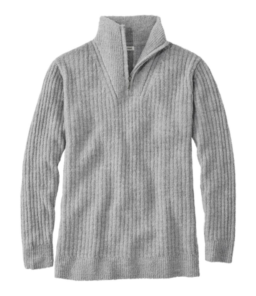 Women's Cozy Cloud Sweater, Quarter-Zip, , small image number 5