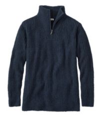Women's Cotton Shaker Stitch Sweater, V-Neck