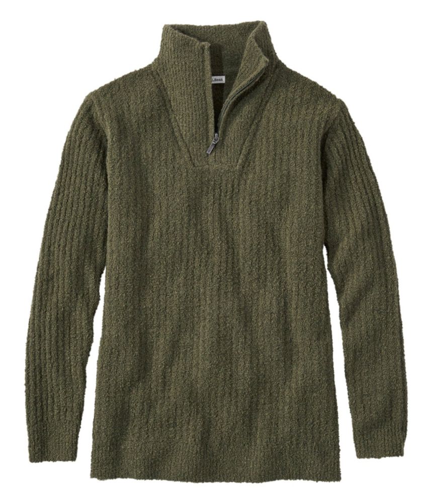 Women's Cozy Cloud Sweater, QuarterZip Sweaters at L.L.Bean
