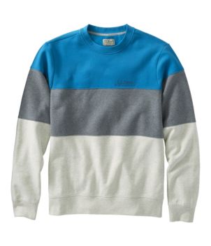 Men's L.L.Bean 1912 Sweatshirt, Crewneck, Colorblock