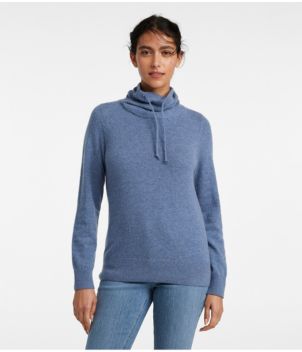 Women's Classic Cashmere Sweater, Funnelneck