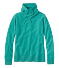 Women's Ultrasoft Sweats Funnelneck Pullover, Stripe, Sweatshirts & Fleece  at L.L.Bean