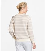 Women's Lightweight Sweater Fleece Top, Stripe