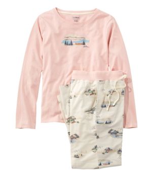 Women's L.L.Bean Camp PJ Set