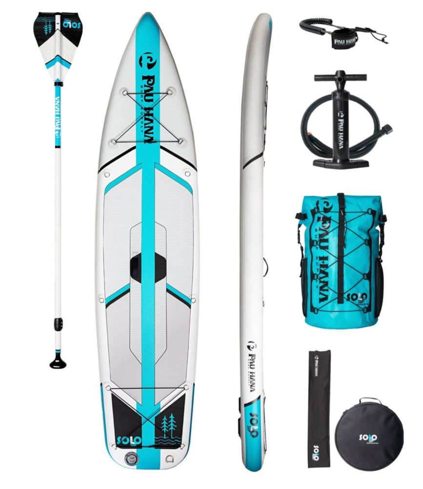 Pau Hana SOLO Backcountry Inflatable SUP Package, 10'10