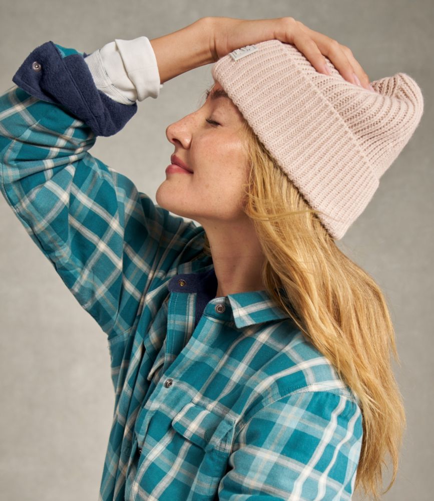 Adults' L.L.Beanie, Wide-Cuff, Deep Rosewood, small image number 4