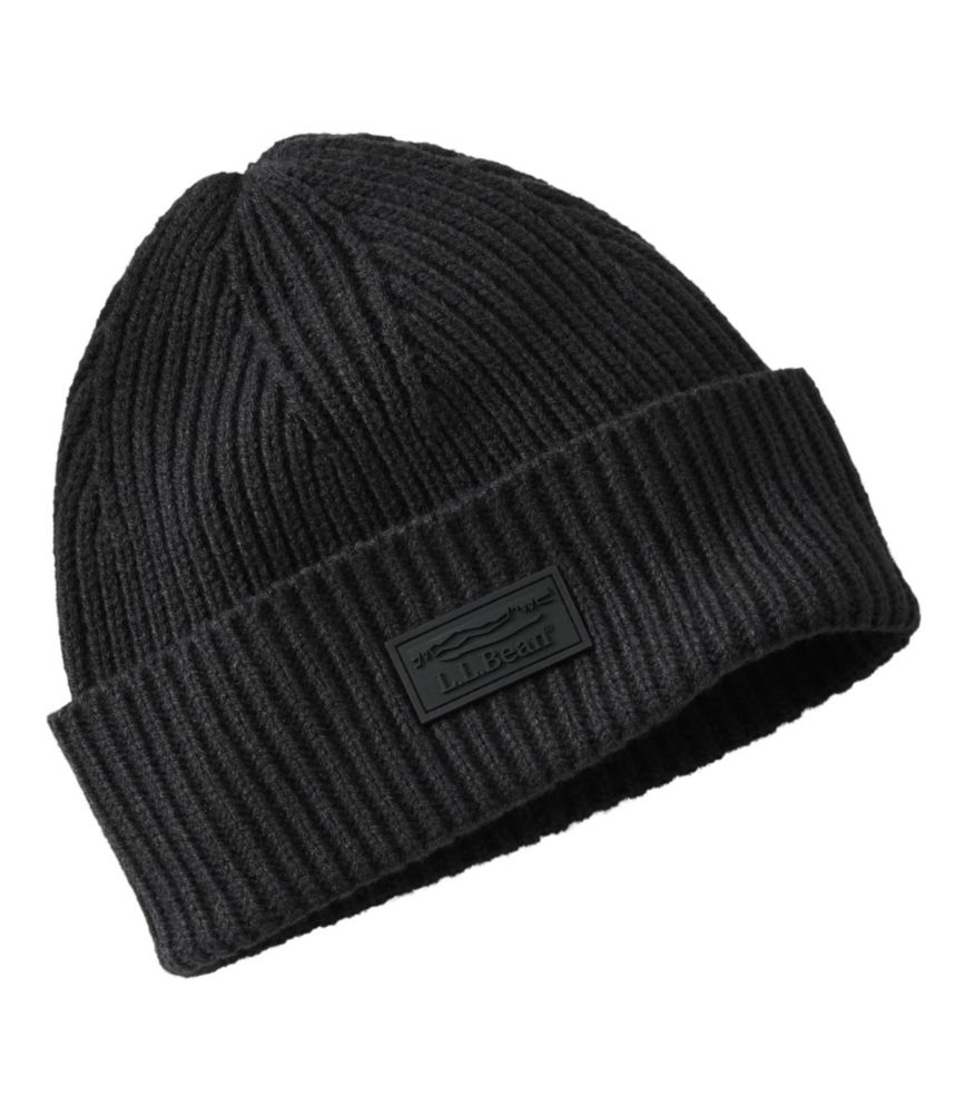 Adults' L.L.Beanie, Wide-Cuff, Black, small image number 1