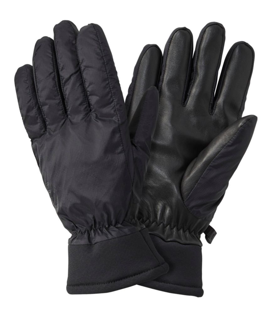 Men's Waterproof 650 Down Gloves, Black, small image number 1