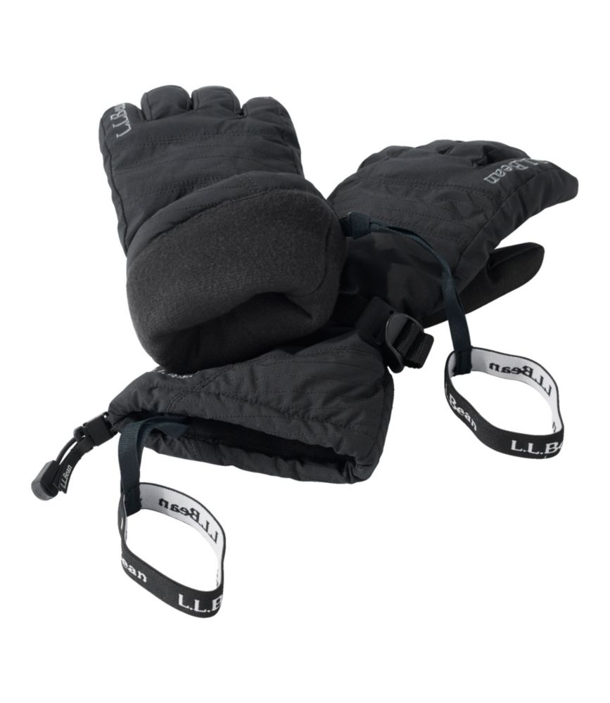 Women's L.L.Bean GORE-TEX PrimaLoft Ski Gloves, Pinewood Green, small image number 4