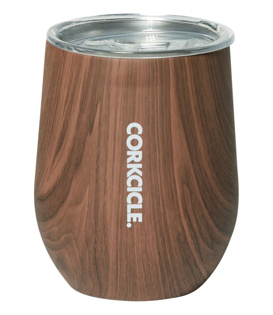 Corkcicle 17 oz Commuter Cup Walnut Wood