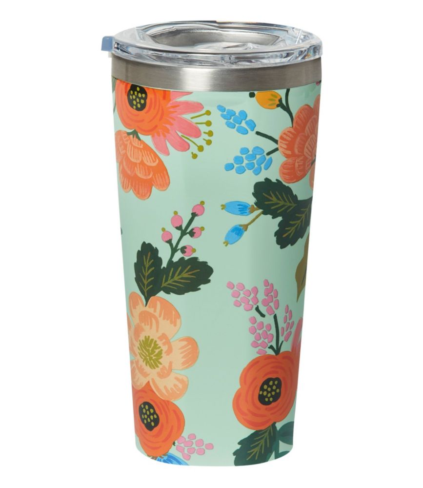 Corkcicle x Rifle Paper Co. Tumbler, Lively Floral, 16 oz. Drinkware & Thermoses at L.L.Bean