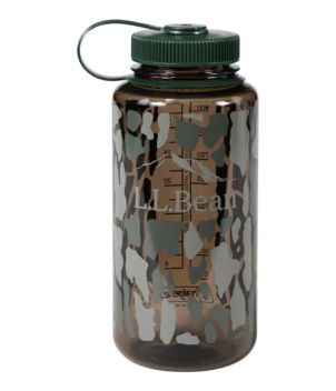 Nalgene Sustain Wide Mouth Water Bottle with L.L.Bean Print, 32 oz.