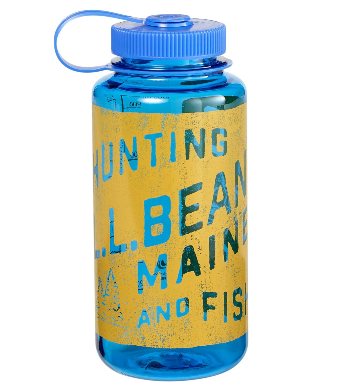 Nalgene Sustain Wide Mouth Water Bottle with L.L.Bean Print, 32 oz.