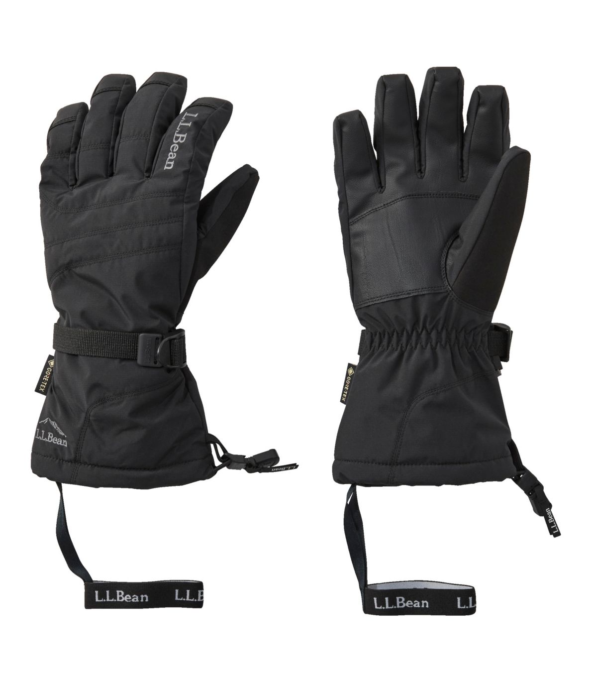 Men's L.L.Bean GORETEX PrimaLoft Ski Gloves at L.L. Bean