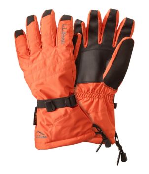 Men's L.L.Bean GORE-TEX PrimaLoft Ski Gloves