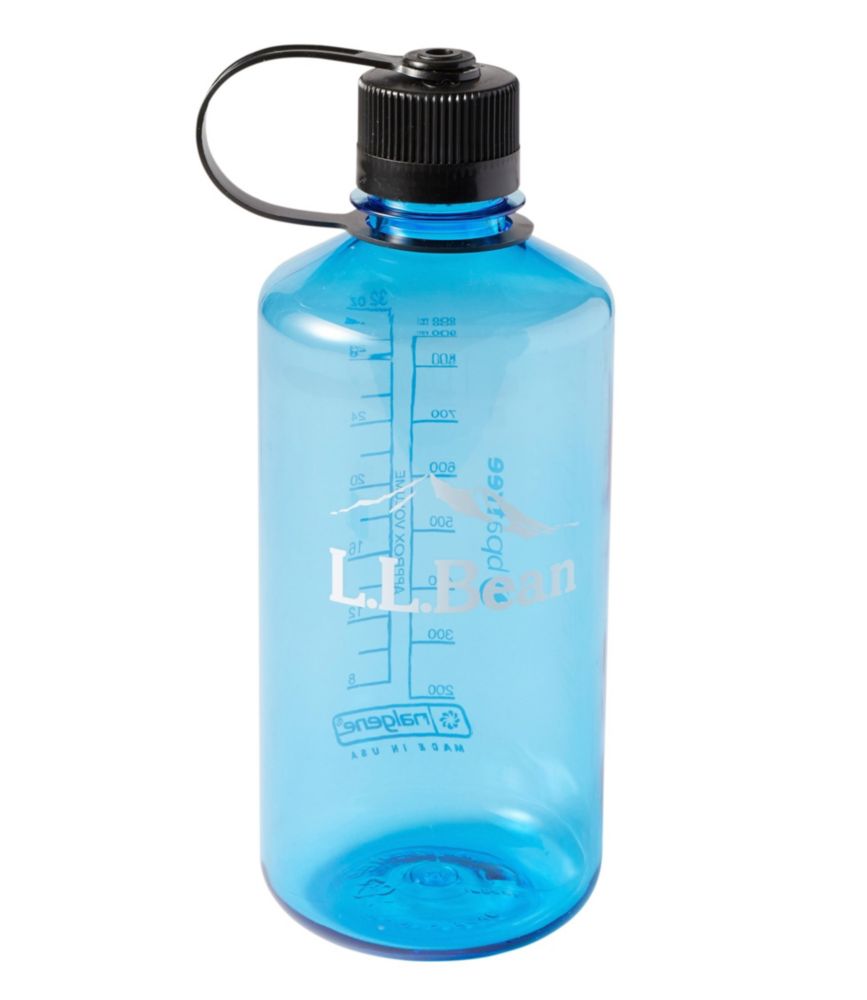 Nalgene Sustain Narrow Mouth Water Bottle with L.L.Bean Logo, 32 oz., Blue, small image number 1