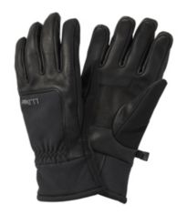 Adults' L.L.Bean Uninsulated Utility Gloves Black Large, Leather