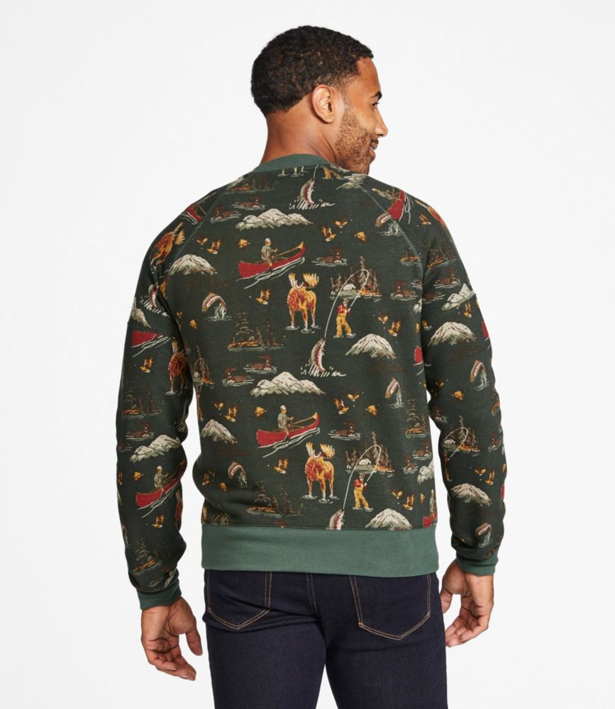Men's Signature Heritage Sweatshirt, Crewneck, Print, , small image number 3
