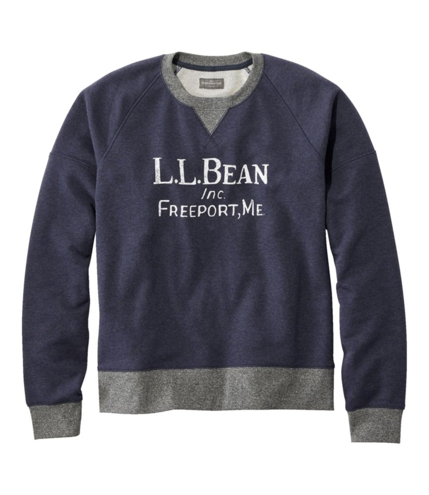 Men s Signature Heritage Sweatshirt Crewneck Graphic LL Bean Canada Storefront Catalog EN L.L.Bean Canada