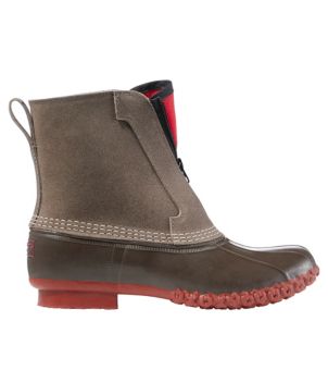 Men's Bean Boots, 8" Fleece-Lined Insulated Front Zip